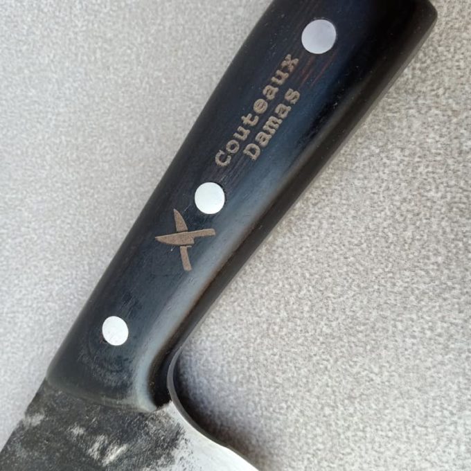 Forged Shefu knife handle